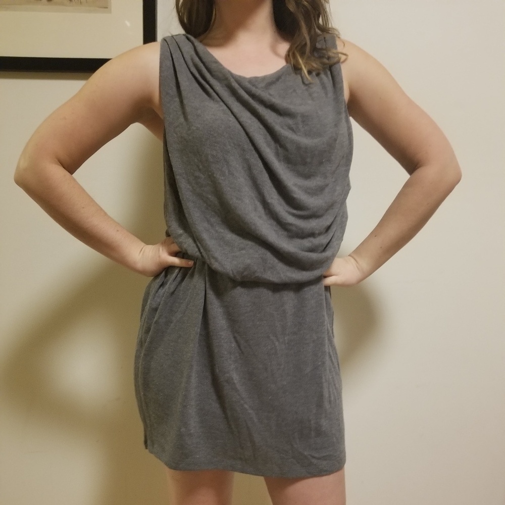 Knit Grey Dress